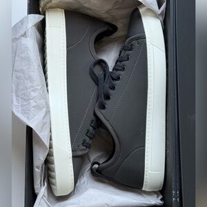 James Perse Black and White Men's Sneakers